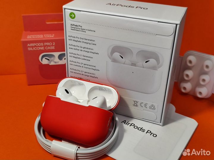 AirPods pro 2 premium наушники + чехол