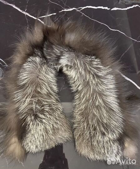 Воротник опушка меховая длина 77