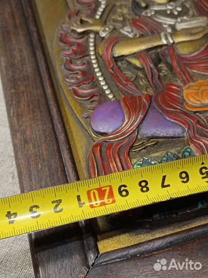 Танка латунь Китай буддизм