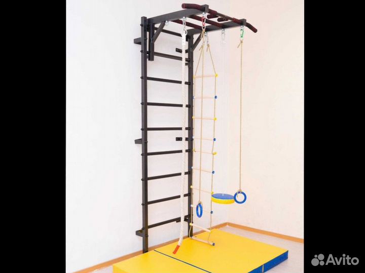 Шведская стенка усиленная Рукоход Тарзанка Канат