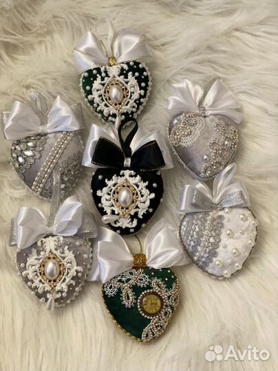 Новогодние шары ручной работы