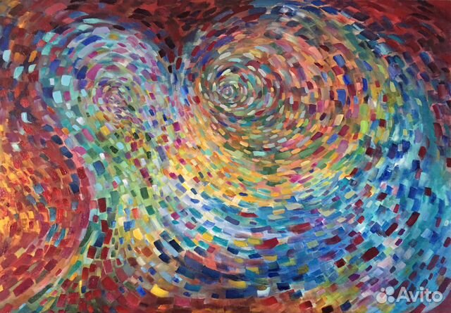 Картина маслом «Вихрь»
