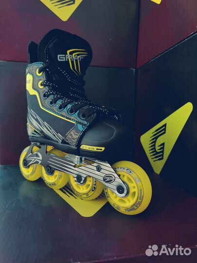Graf inline maxx10 Роликовые коньки хоккейные