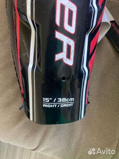 Щитки хоккейные bauer S18 NSX 15