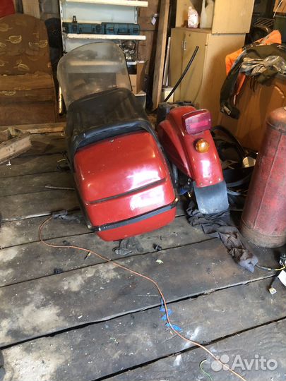 Коляска на мотоцикл иж смотрите описание