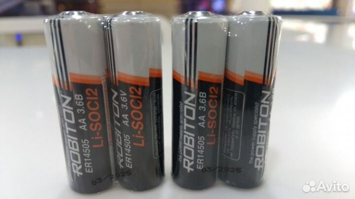 Батарейка Robiton ER14505-SR 3.6В новая 2шт