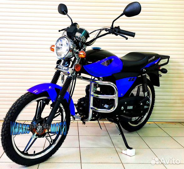 Мопед Racer RC50-F Alpha + цпг 110 см3, синий