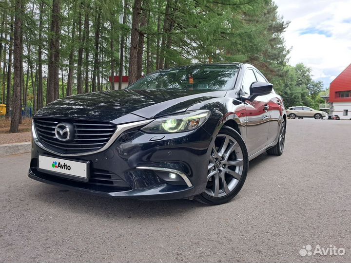 Mazda 6 2.5 AT, 2016, 99 000 км