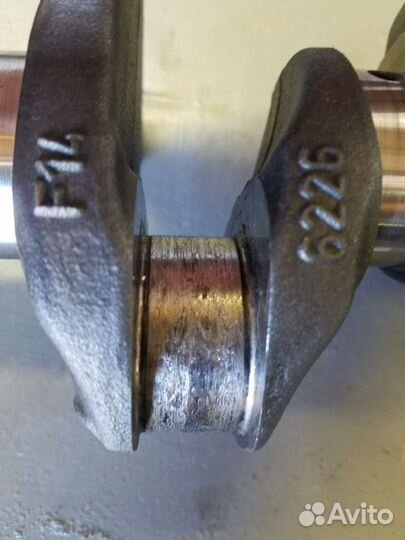 Коленвал Renault K9K P732 под расточку