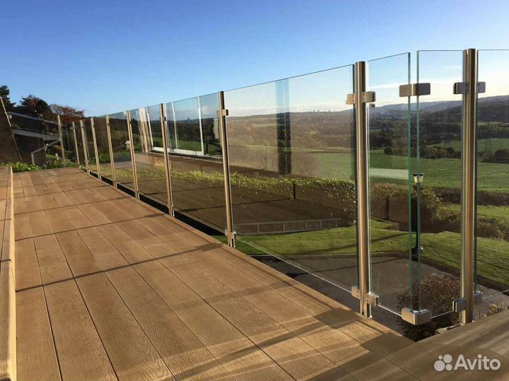 Ограждения из стекла на заказ