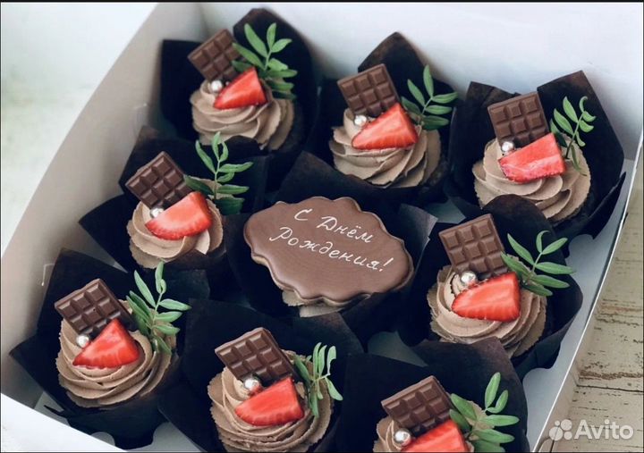 Капкейки маффины кексы