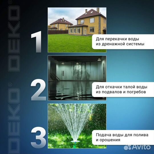 Дренажный насос 900 ват фекальный