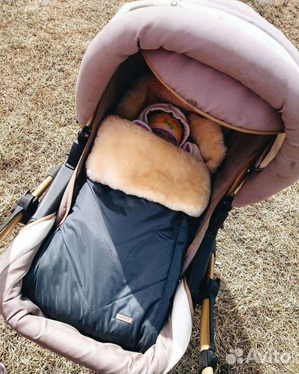 Конверт детский меховой Mansita Toscana