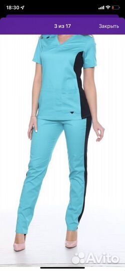 Медицинский костюм женский