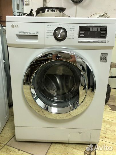Стиральная машинка LG прямой привод 6 кг