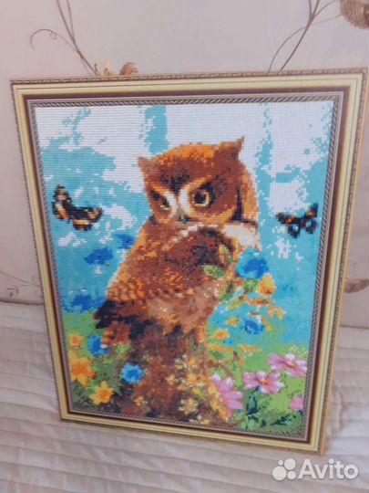 Картина алмазная, готовая на подарок