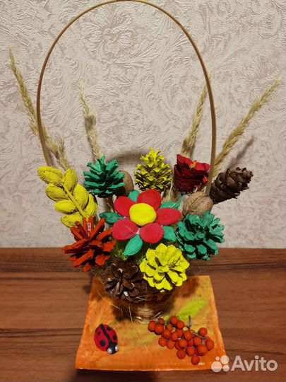 Поделка осенняя в сад или школу