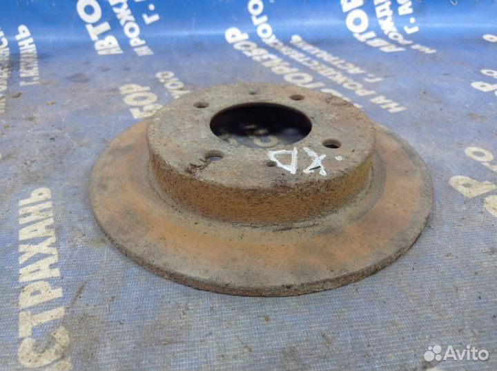 Задний тормозной диск Hyundai Elantra Xd седан