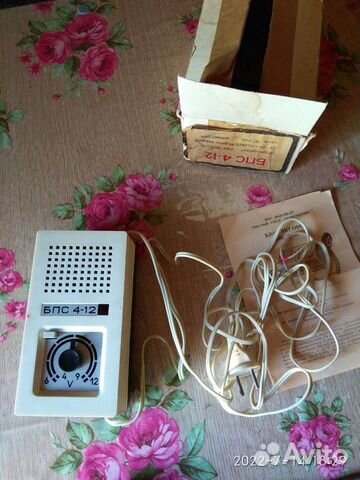 Блок питания СССР 4-12 В