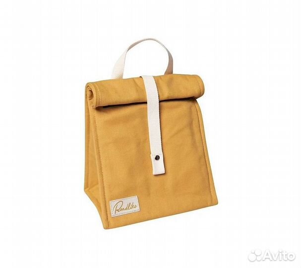 Сумка для ланча RoadLike cooler bag eco, горчичный