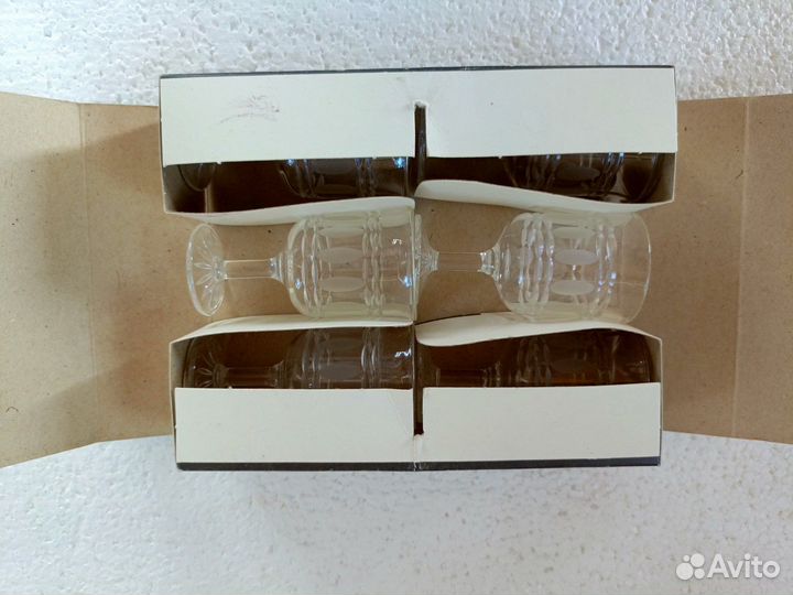 Хрустальные рюмки СССР - набор