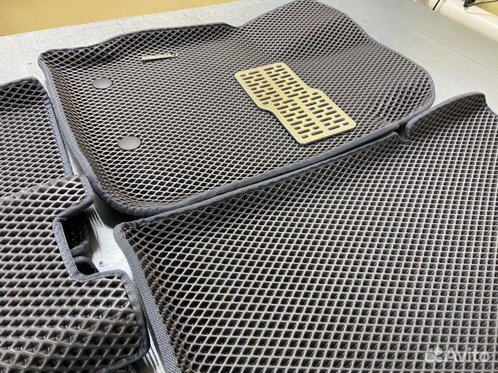 Ева Коврики Эва/Eva с бортами 3D