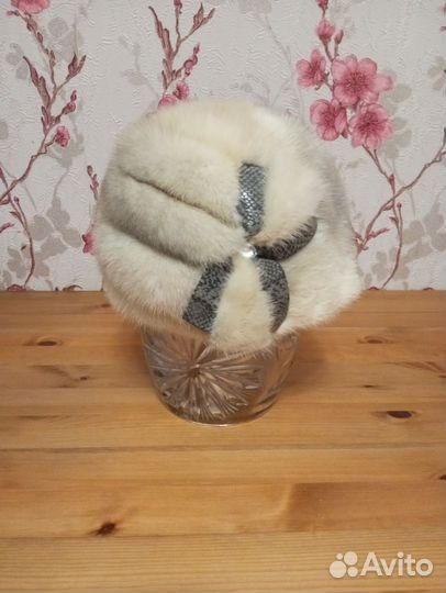 Шапка зимняя меховая женская норка