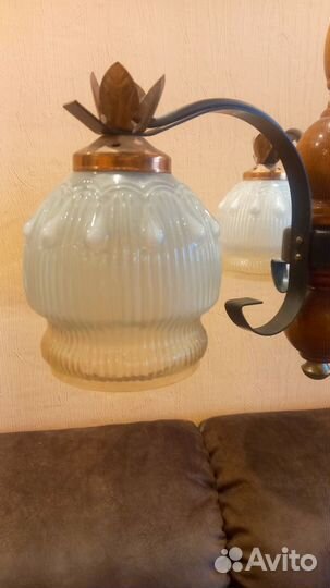 Люстра винтажная СССР