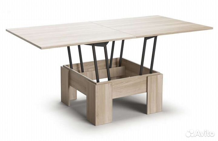 Стол трансформер журнальный обеденный