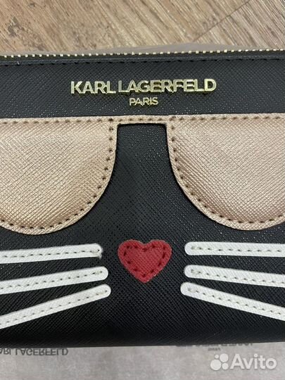 Karl lagerfeld кошелек бронь