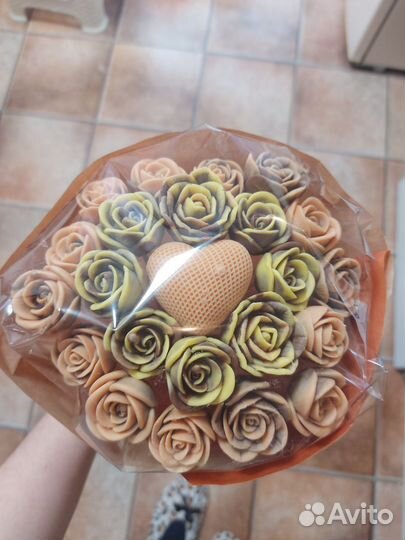 Съедобные букеты из шоколада