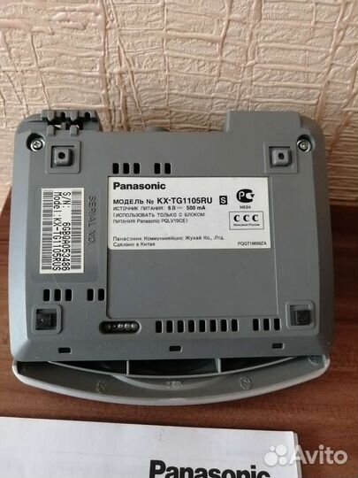 Телефон Panasonic KX-TGA110/радиотелефон/запчасти