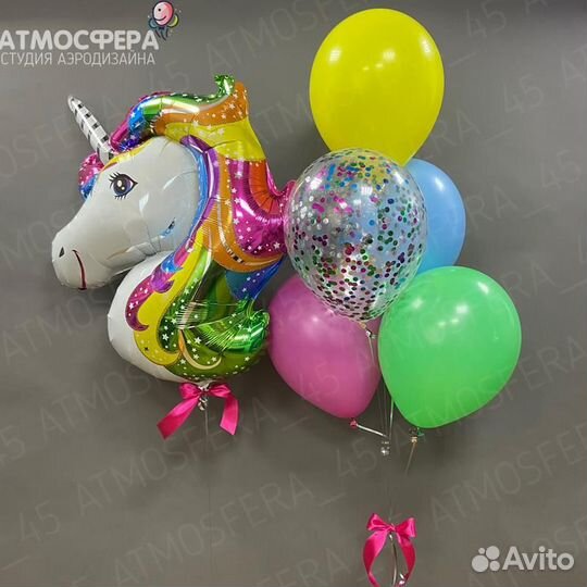 Гелиевые шары, композиции из шаров