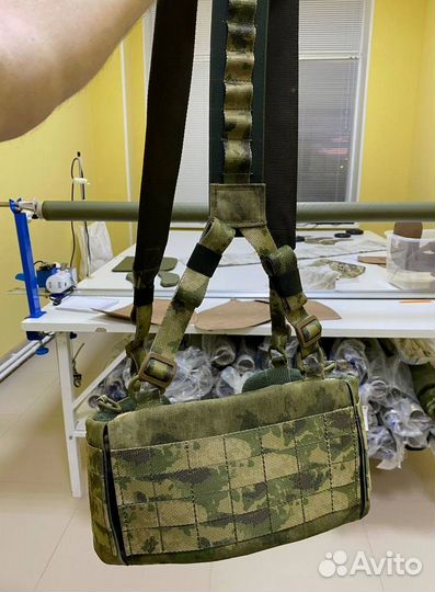 Боевой пояс с баллистической защитой и лямками Бр1