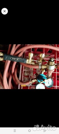 Газовый резак в сборе