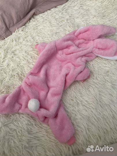 Костюм зайчика для собаки