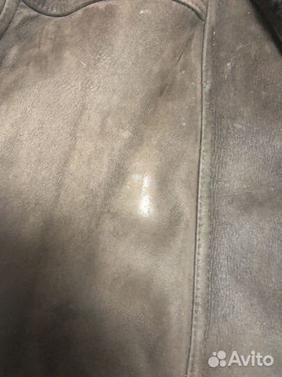 Мужская натуральная дубленка