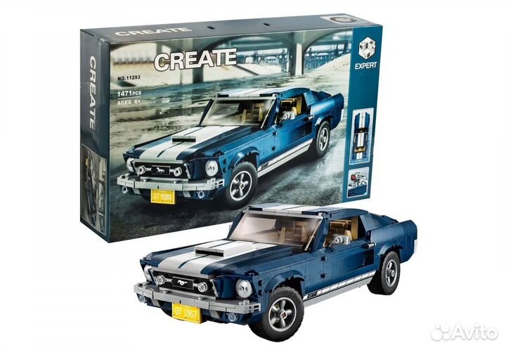 Конструктор 11293 Ford Mustang 1471дет