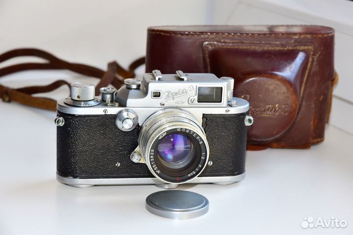 Зоркий-3 ранний 1955 г.в. пленочная камера СССР