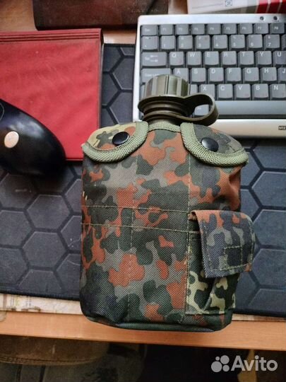 Фляжка армейская пластиковая