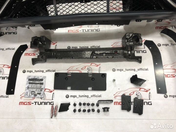 Бампер Mercedes GLS class x166 стиль GLS63 AMG