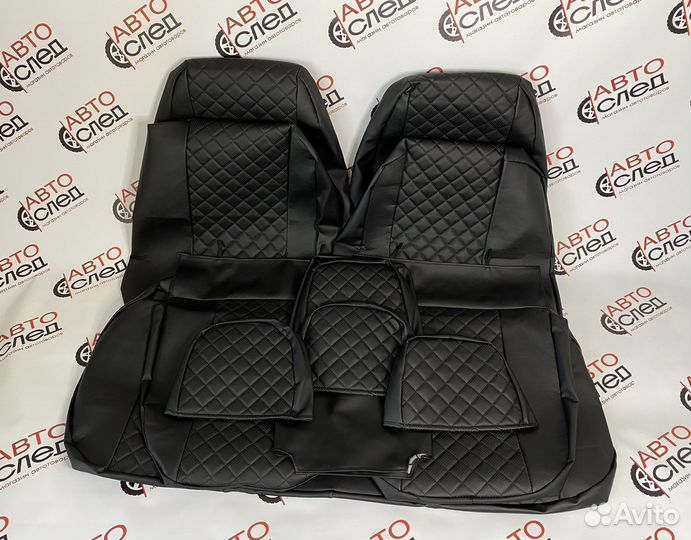 Чехлы для авто на сиденья из экокожи Priora Приора