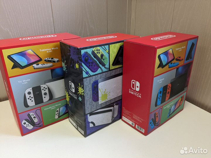 Новые Nintendo switch Oled (чип)