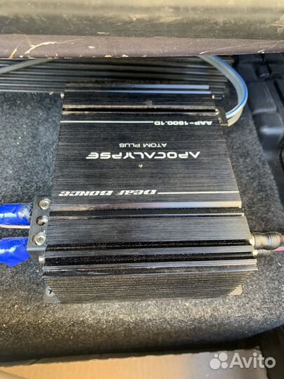 Сабвуфер 12 и усилитель