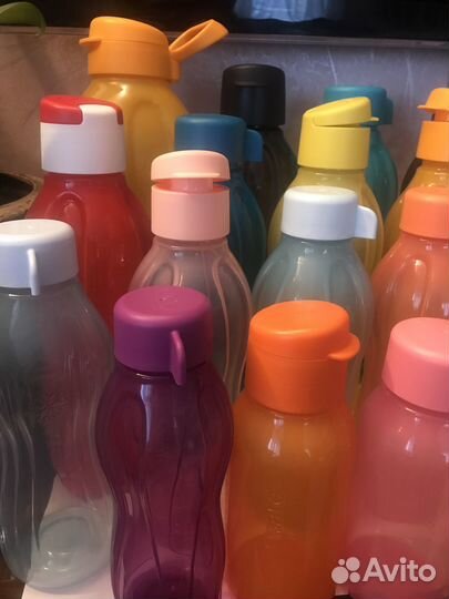 Эко-бутылки от Tupperware разных размеров