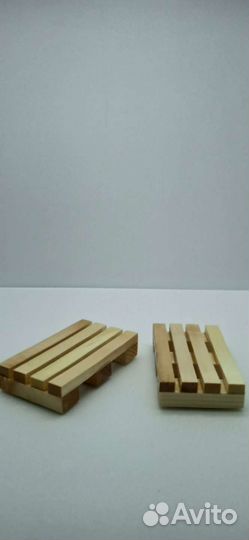 Мыльница деревянная