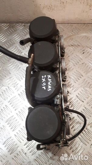 Блок карбюраторов, карбюраторы Kawasaaki ZX9R