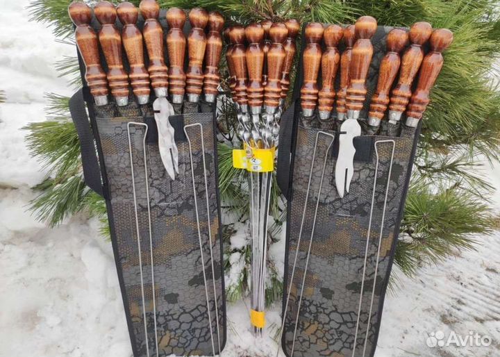 Набор шампуров в чехле