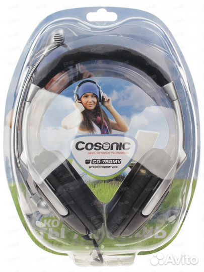 Новые наушники с микрофоном cosonic cd-780mv