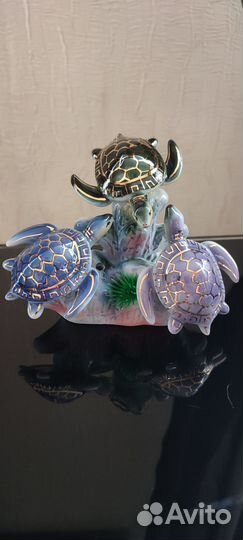Фигурка фарфоровая Черепашки